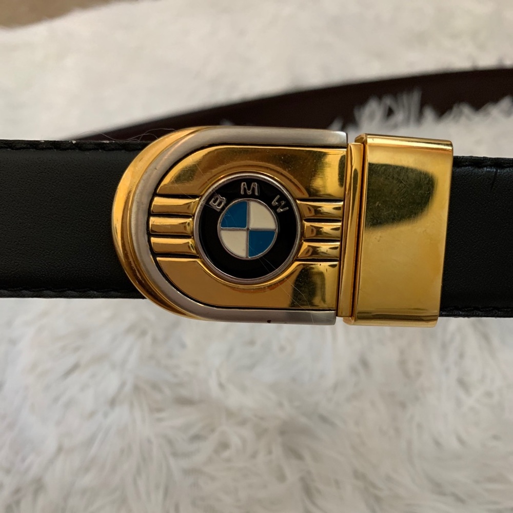 BMW leather belt